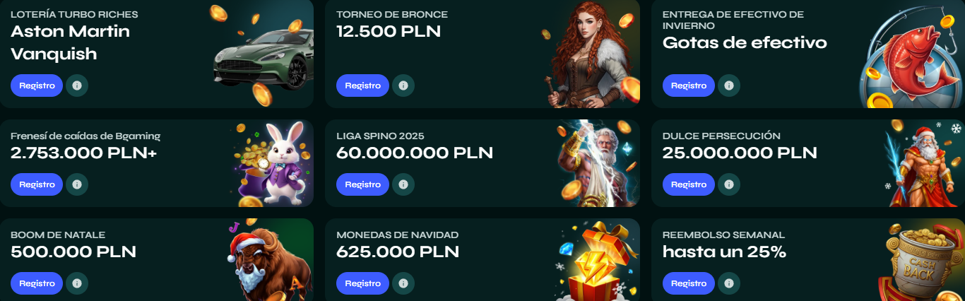 Torneos y Eventos Savaspin Casino